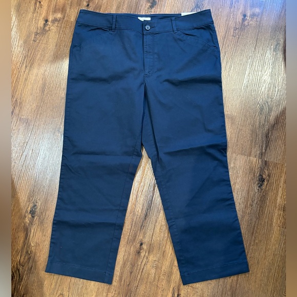 LOFT Pants - Loft navy blue pants. NWT, size 16. Never worn, straight cut